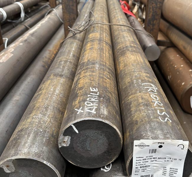 Bar, Oil&Gas, AISI 4130 diam 110,140