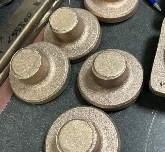 Casted, Naval, Valve part in bronze alloy (2)