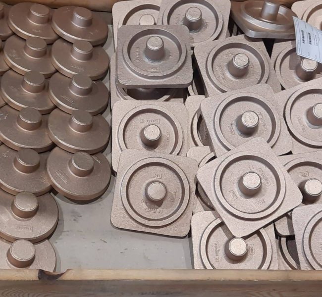 Casted, Naval, Valve part in bronze alloy (3)