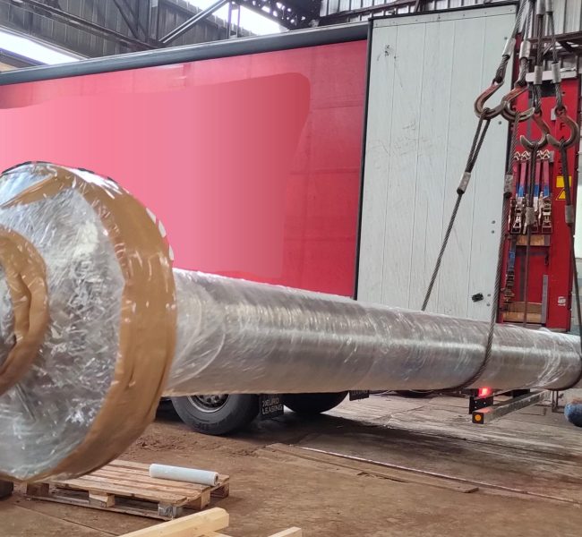 Forged, Naval, Propeller shaft in C45 (3)