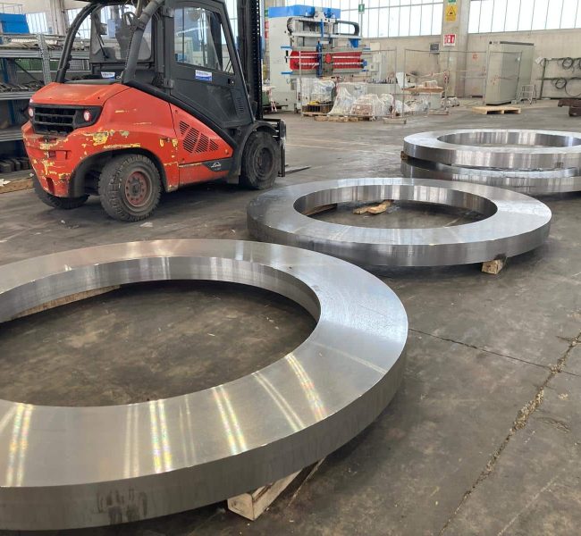 Rolled, Hydropower, Rings in X12Cr13