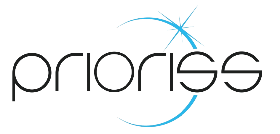 Logo with stylized text and star
